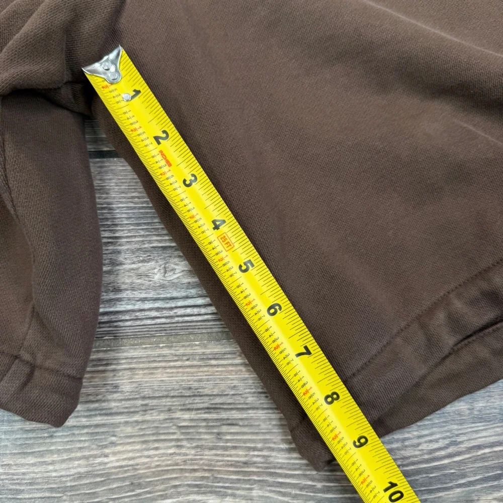 Polo Ralph Lauren Mens Size 3XB Fleece Shorts Brown Drawstring Big & Tall Pony